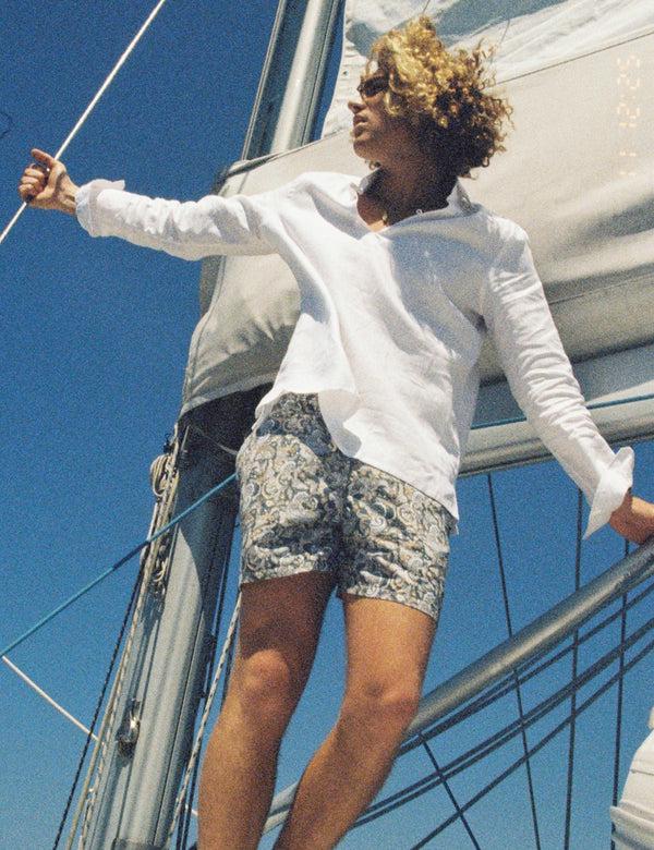 Ripa Ripa Mediterraneo Verde Swim Shorts