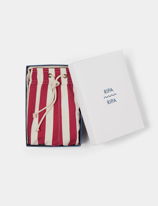 Ripa Ripa Paraggi Rosso Swim Shorts