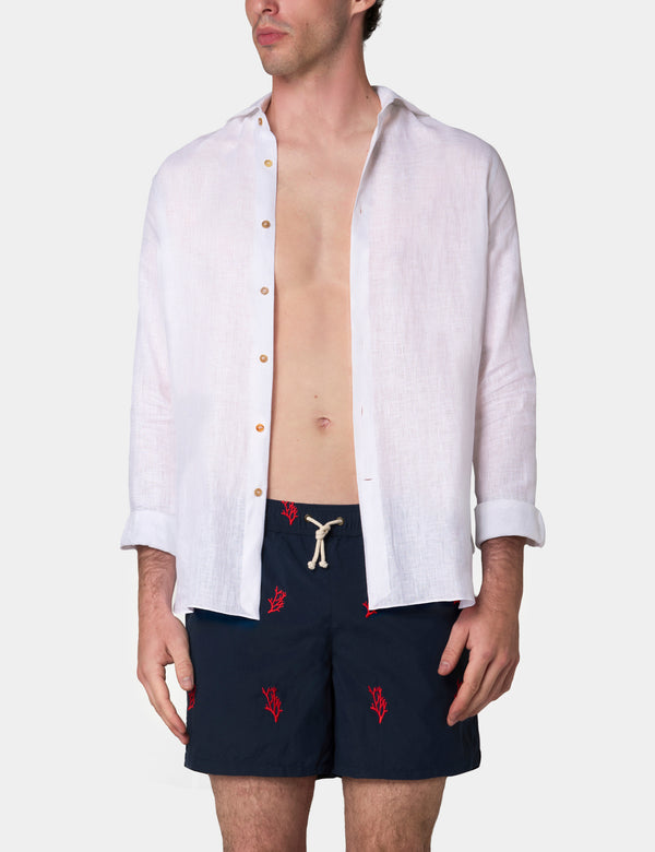 Ripa Ripa Positano Embroidered Swim Shorts