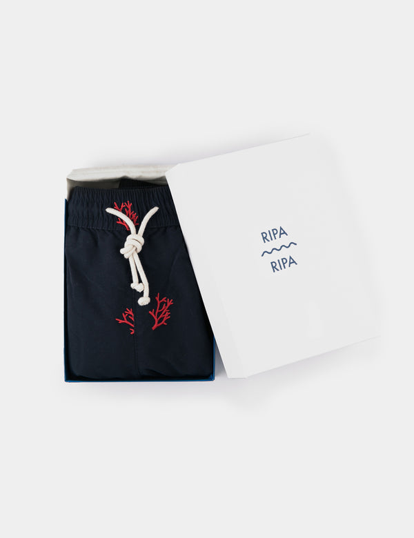 Ripa Ripa Positano Embroidered Swim Shorts