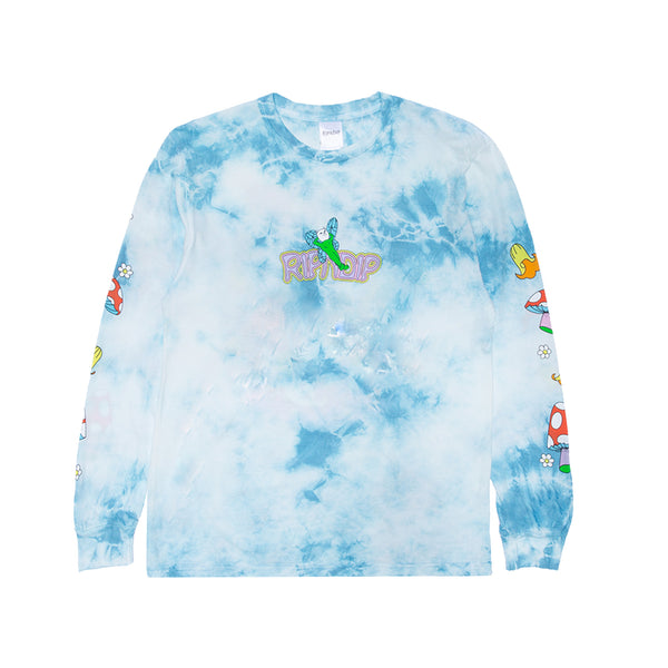 Ripndip Best Wishes Long Sleeve (Light Blue Lightning Wash)