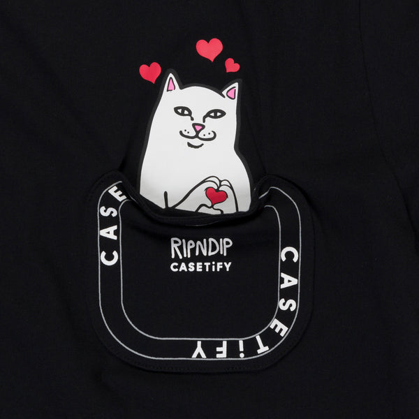 Ripndip Casetify X Ripndip Nermal Loves Pocket Tee (Black)