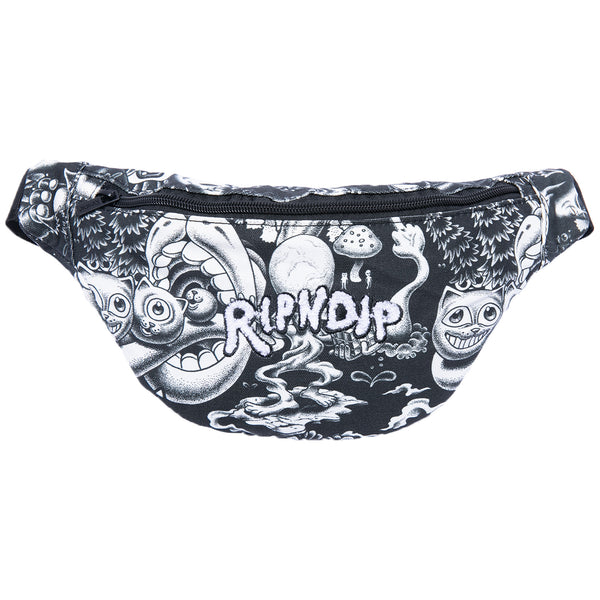 ripndip Dark Twisted Fantasy Fanny Pack (Black/White)