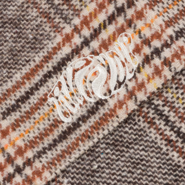 Ripndip Euphoria Button Up Plaid Jacket (Brown Plaid)