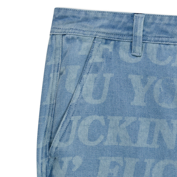 Ripndip F.U.F.F. Washed Denim Pants (Light Washed Denim)