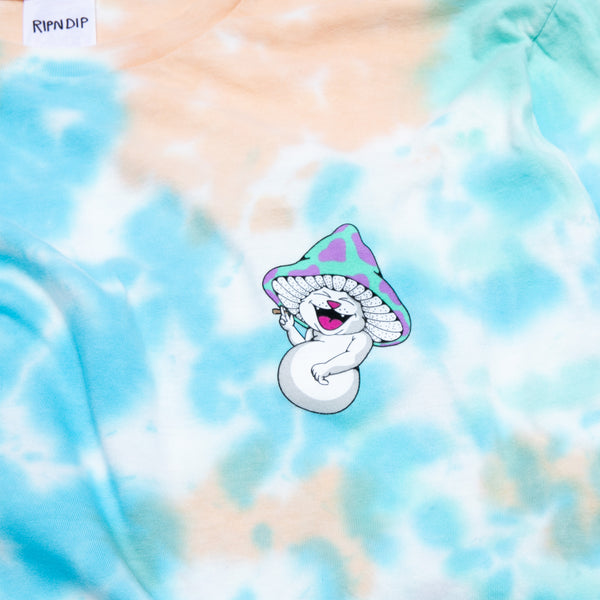 Ripndip Kaleidoscopic Long Sleeve (Light Blue/Peach Tie Dye)