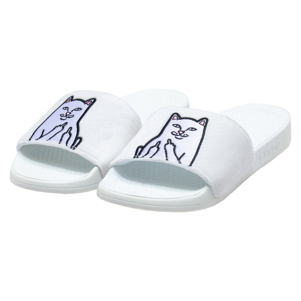 Ripndip Lord Nermal Glow In The Dark Slides (Blue/Neon)