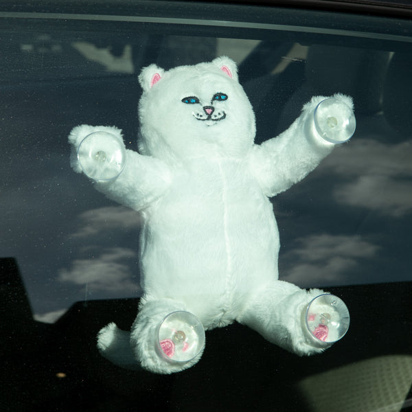 Ripndip Nerm Window Plush Suction Cup Plush Doll (White)