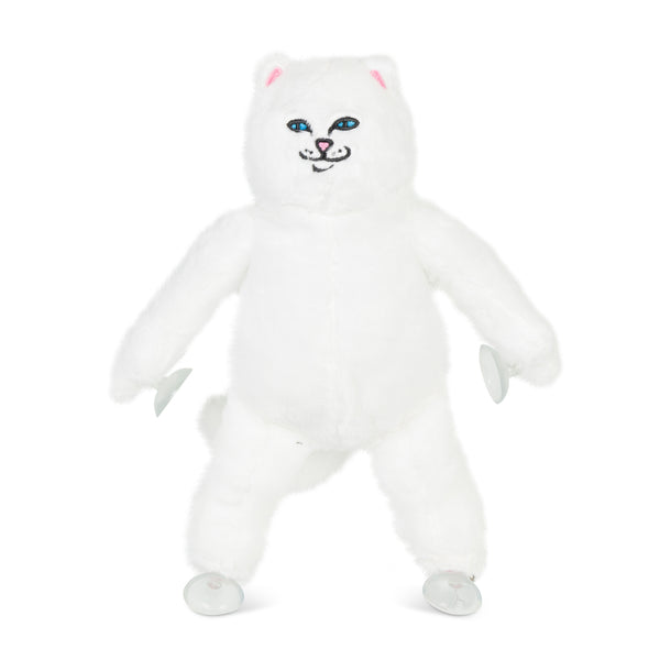 ripndip Nerm Window Plush Suction Cup Plush Doll (White)