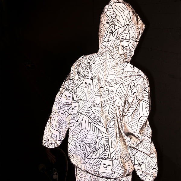 Ripndip Nermal Leaf Reflective Anorak Jacket (Reflective)