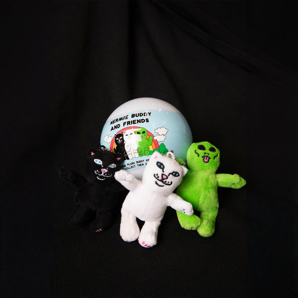 Ripndip Nermie Buddy And Friends Plush Keychains (Multi)