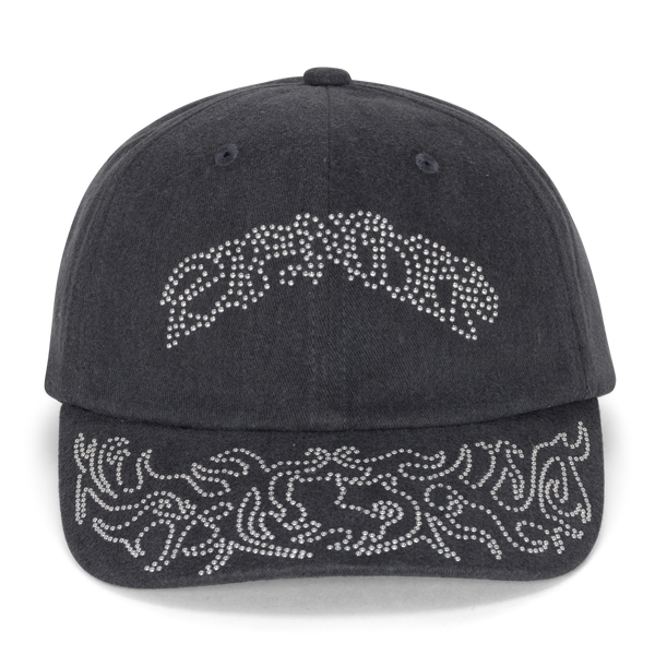 Ripndip Pretty Flacko Distressed Dad Hat (Black Vintage Wash)
