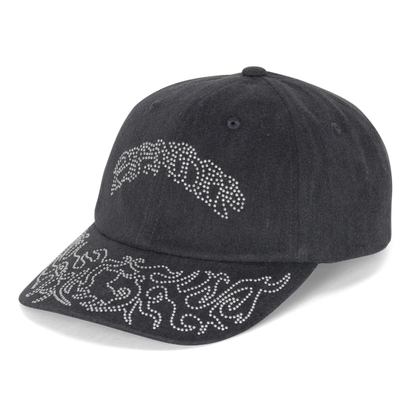 Ripndip Pretty Flacko Distressed Dad Hat (Black Vintage Wash)