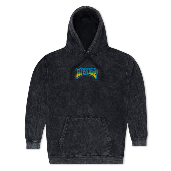 Ripndip Psychedelic Garden Hoodie (Black Mineral Wash)