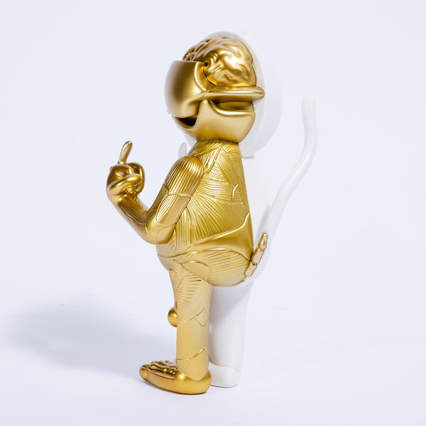 Ripndip 24k Gold Nermal Anatomy Vinyl Figure