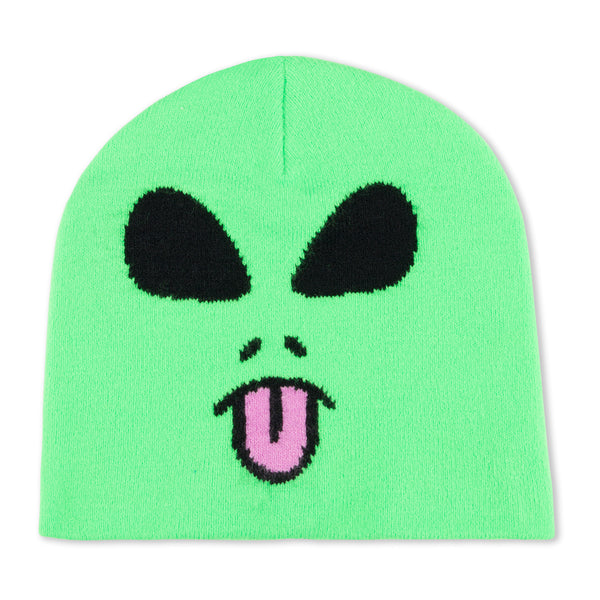 ripndip Alien Face Beanie (Green)