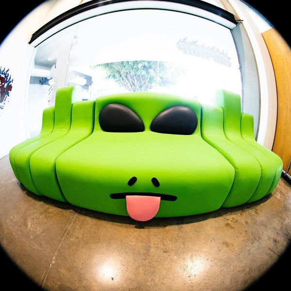 Ripndip Alien Face Couch