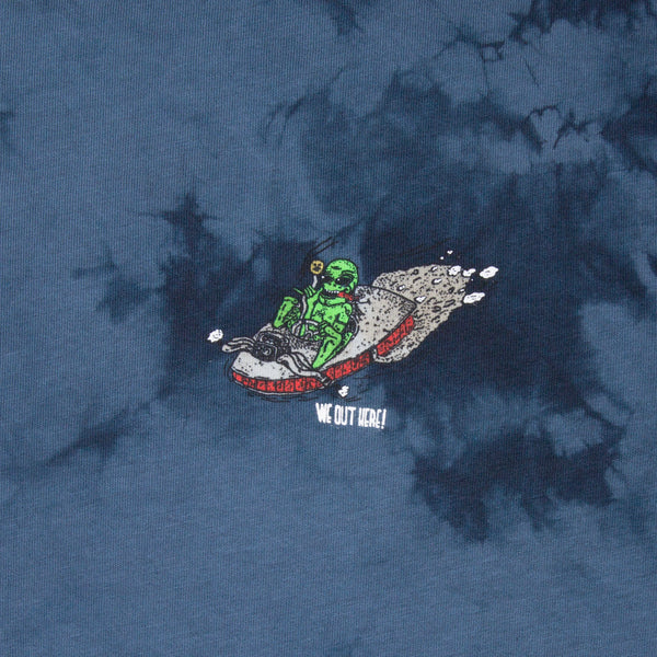 Ripndip Alien Fink Tee (Acid Wash Blue)