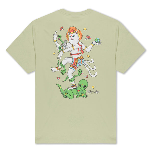 ripndip Alien Whisperer Tee (Light Moss)