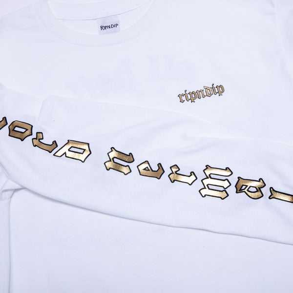 Ripndip All Hail L/S (White)