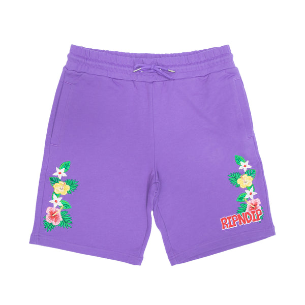 ripndip Aloha Nerm Sweatshorts (Lavender)