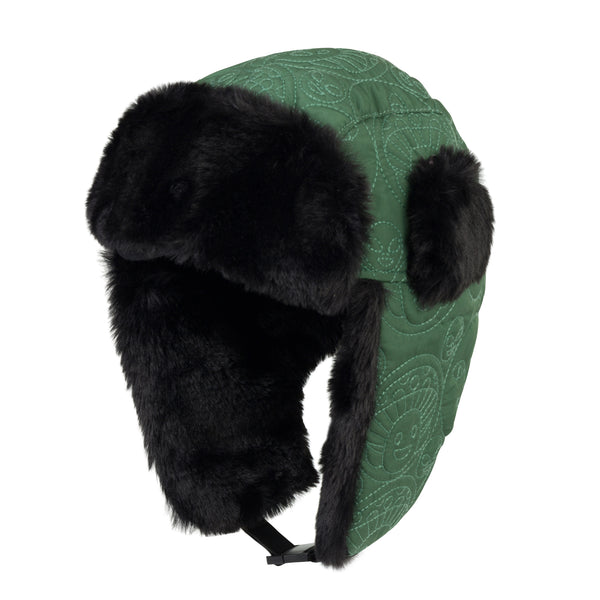 ripndip Barry Bonds Aviator Quilted Hat (Pine)