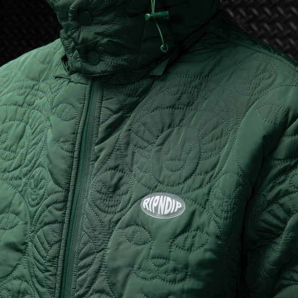 Ripndip Barry Bonds Puffer Jacket (Pine)
