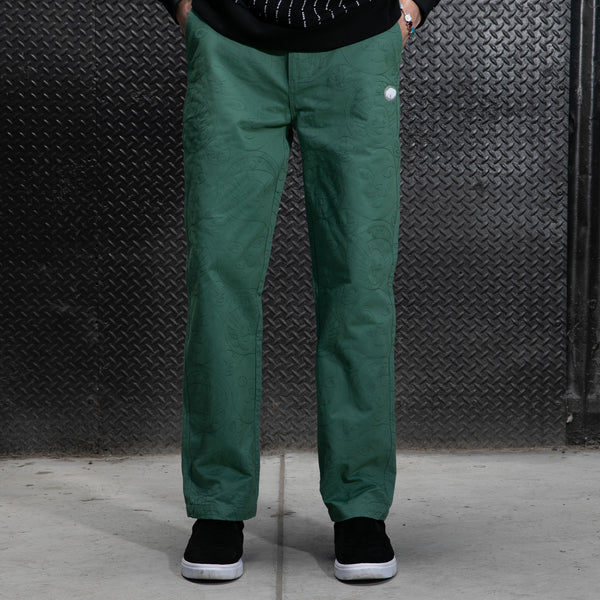 Ripndip Barry Bonds Twill Pants (Pine)