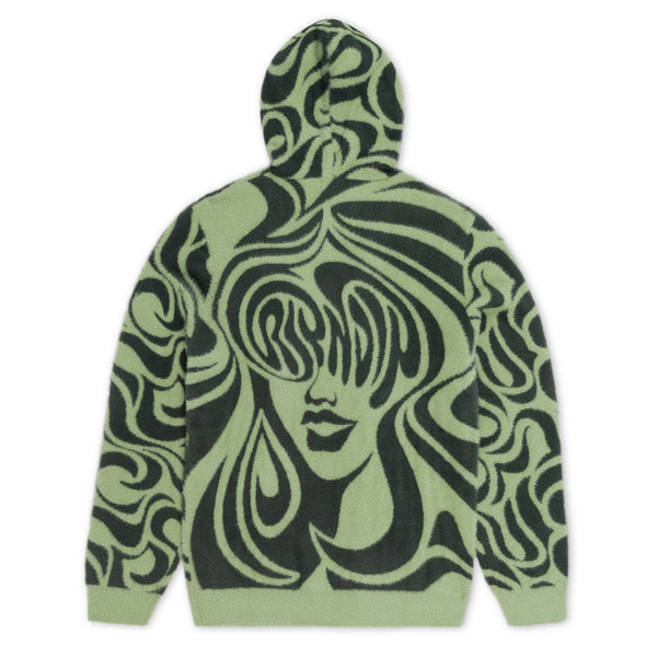 Ripndip Beautiful Fomo Mohair Hoodie (Pistachio)