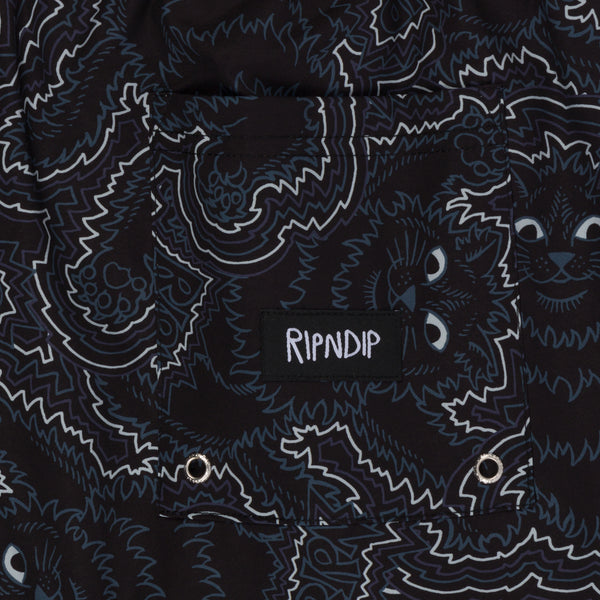 Ripndip Big Pussy Energy Swim Shorts (Black)