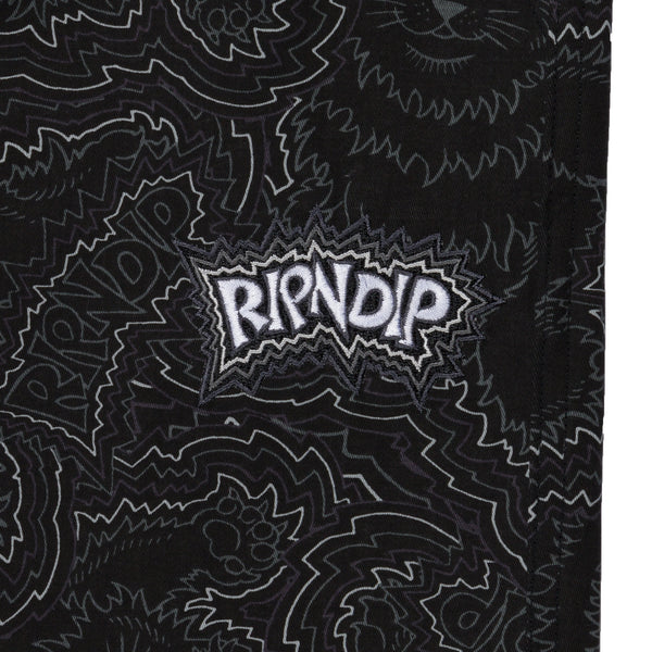 Ripndip Big Pussy Energy Wide Leg Pants (Black)