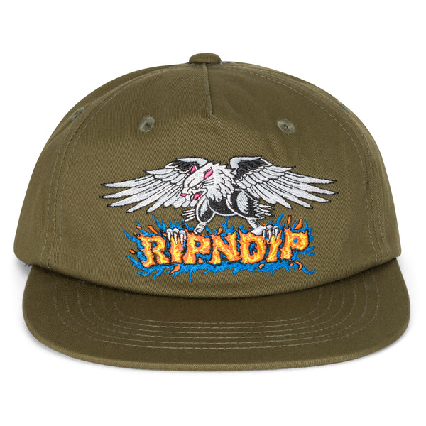 Ripndip Birdy Snapback (Dark Olive)