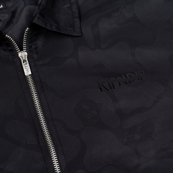 Ripndip Black Out Nylon Jacket (Black)