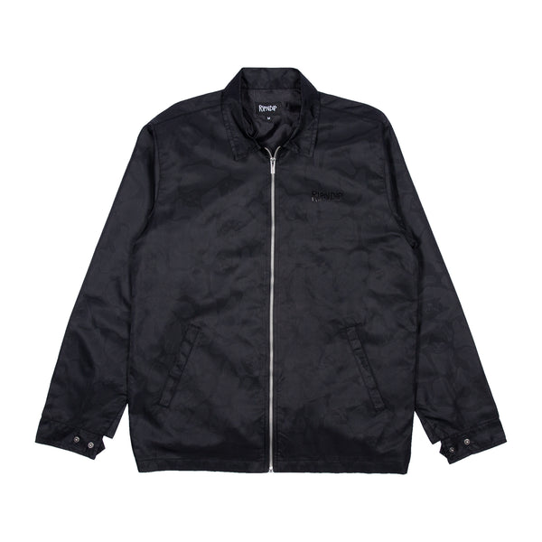 ripndip Black Out Nylon Jacket (Black)