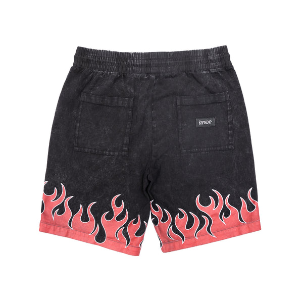 Ripndip Bliss Shorts (Black Mineral Wash)