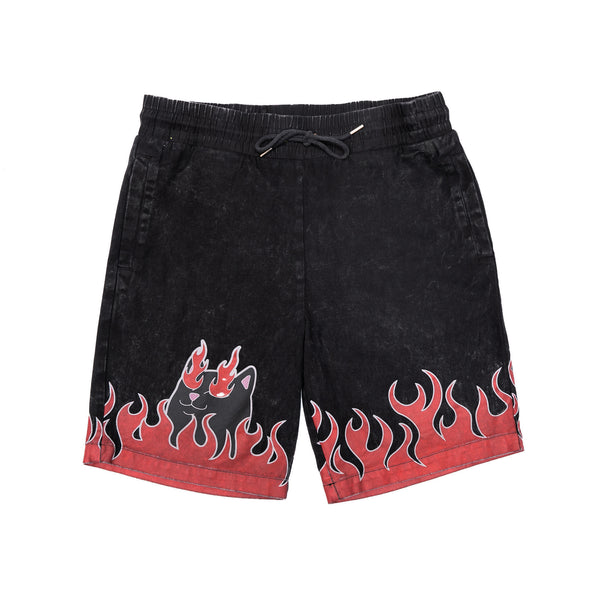 ripndip Bliss Shorts (Black Mineral Wash)