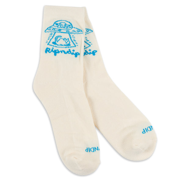 Ripndip Blonded Mid Socks (Off White)