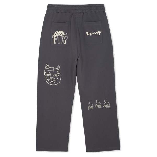 Ripndip Blonded Straight Leg Sweatpants (Charcoal)