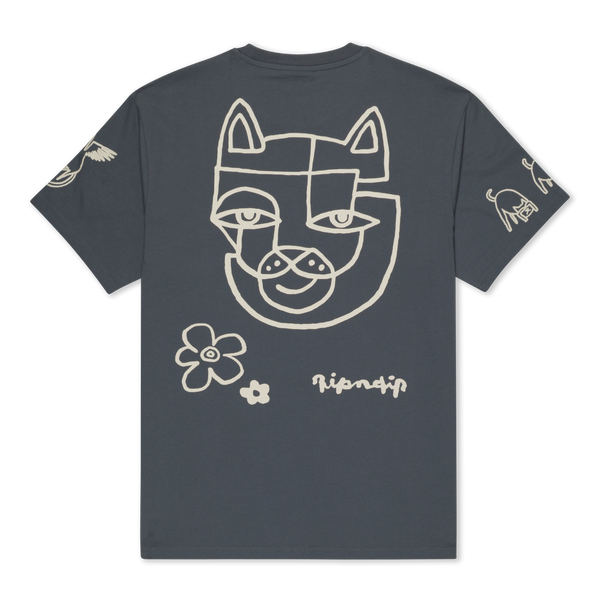 Ripndip Blonded Tee (Charcoal)
