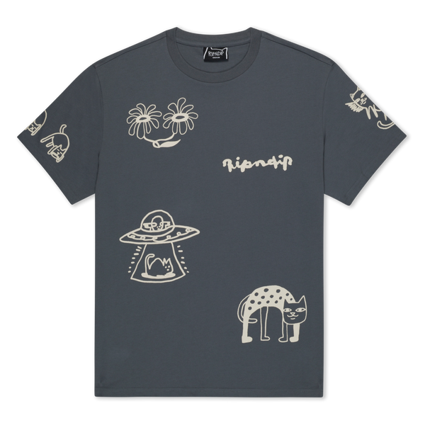 ripndip Blonded Tee (Charcoal)