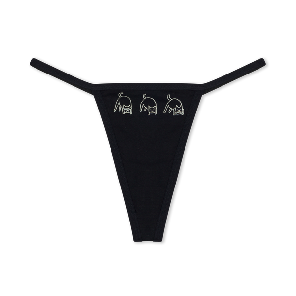ripndip Blonded Thong (Black)
