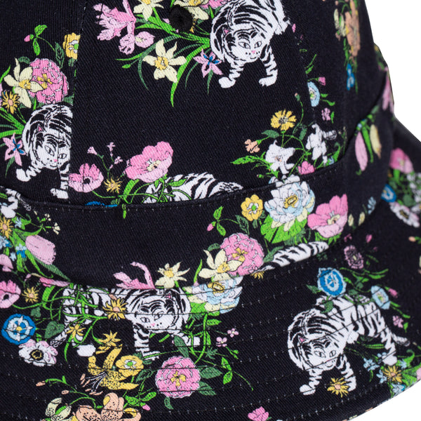 ripndip Blooming Nerm Cotton Twill Bucket (Black)