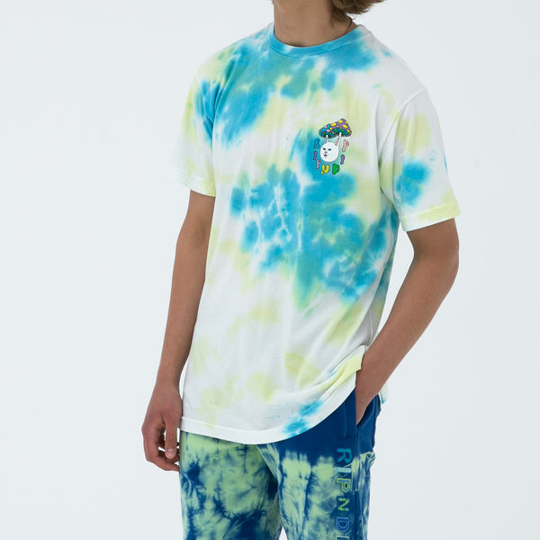 Ripndip Boomer Gang Tee (Yellow/Blue Acid Wash)