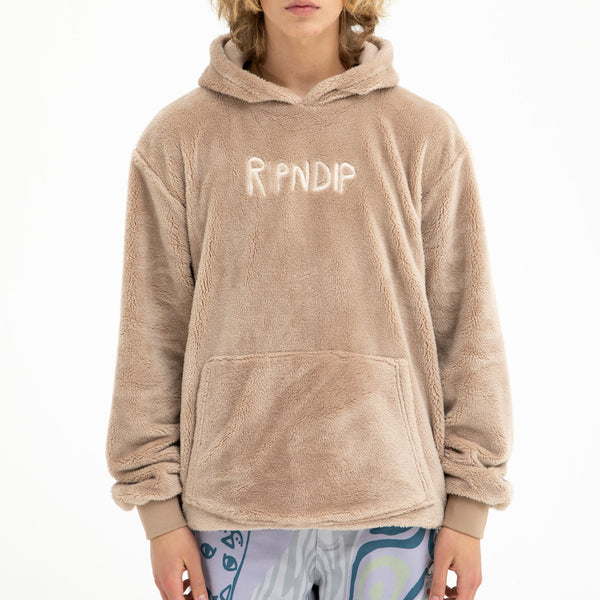 Ripndip Bradbury Sherpa Hoodie (Tan)