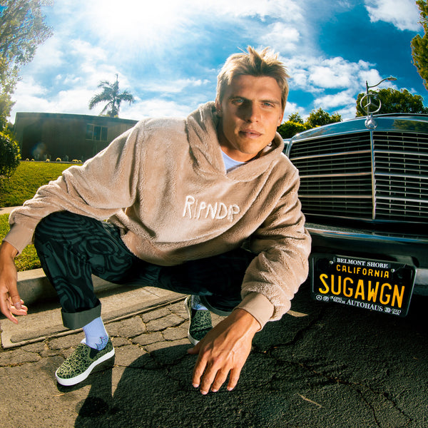 Ripndip Bradbury Sherpa Hoodie (Tan)