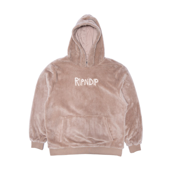 ripndip Bradbury Sherpa Hoodie (Tan)
