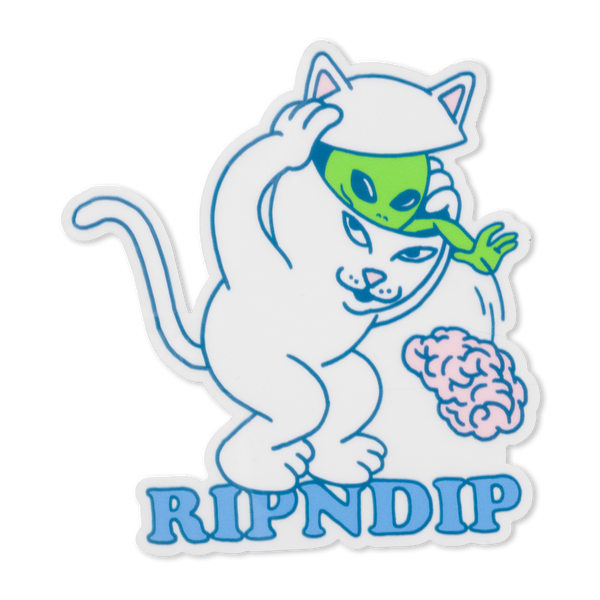 ripndip Brain Dead Sticker (Multi)