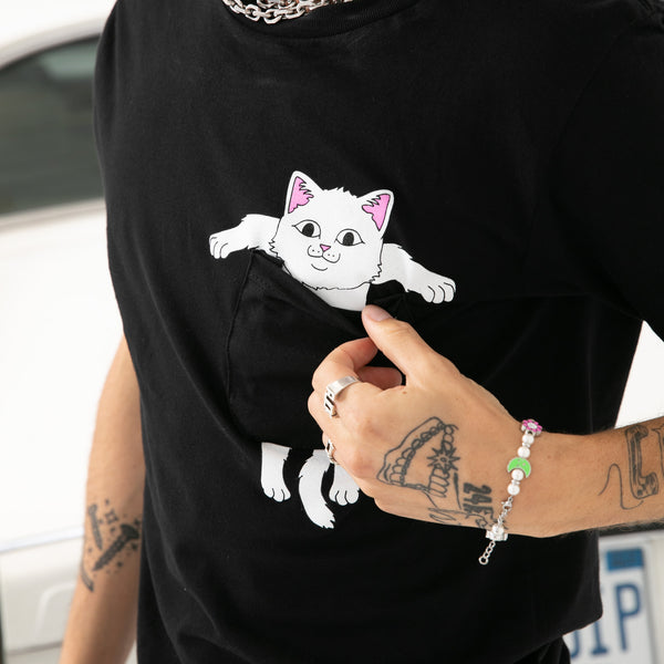 Ripndip Broke The Pocket Pocket Tee (Black)