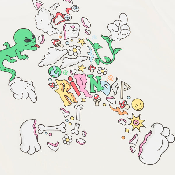 Ripndip Broken Down Tee (Bone)