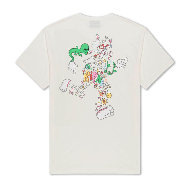ripndip Broken Down Tee (Bone)
